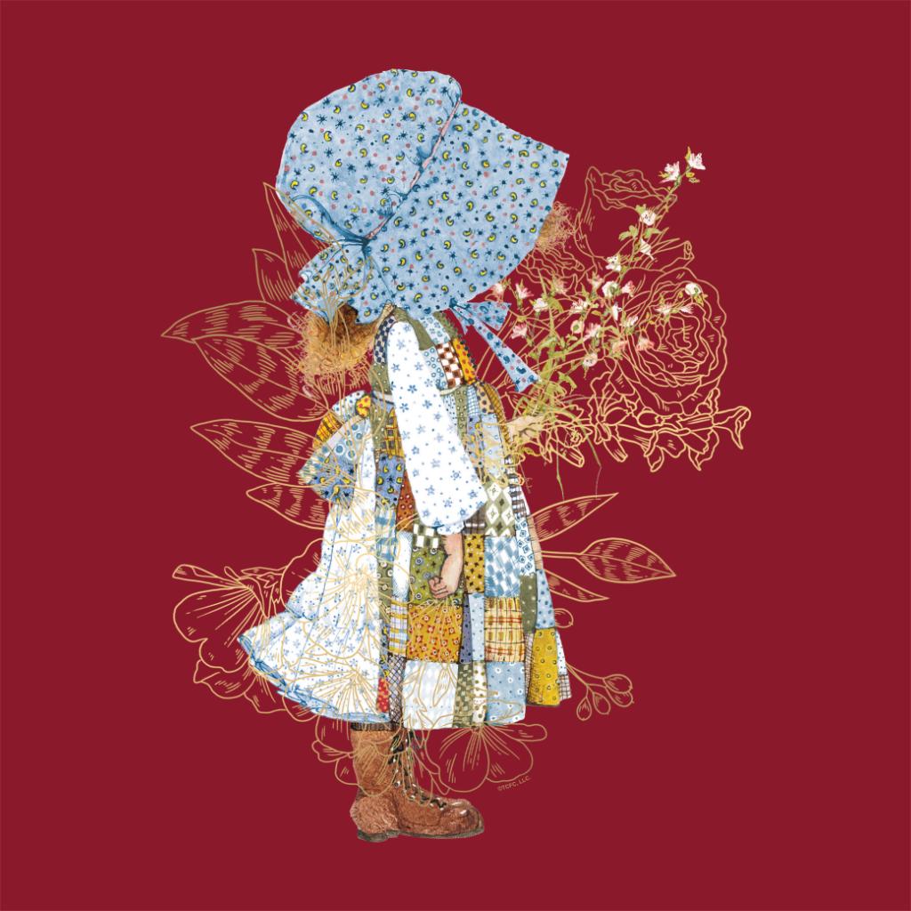 Holly-Hobbie-Classic-Hat-And-Flowers-A4-Print