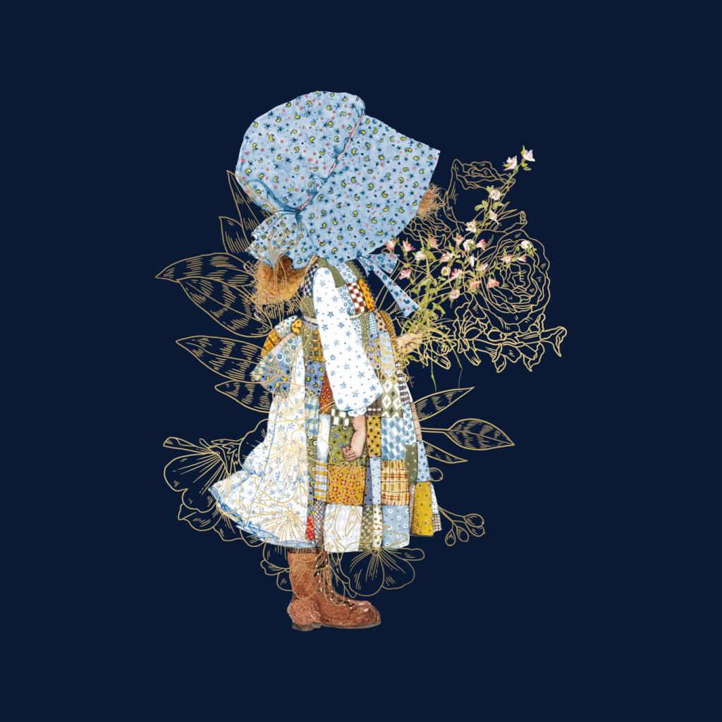 Holly-Hobbie-Classic-Hat-And-Flowers-Kids-T-Shirt
