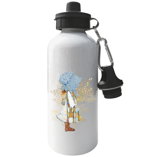 Holly-Hobbie-Classic-Hat-And-Flowers-Aluminium-Sports-Water-Bottle