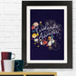 Holly-Hobbie-Classic-Weekend-Adventure-Light-Text-Framed-Print