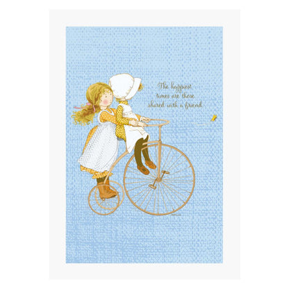 Holly-Hobbie-Classic-Happiest-Times-Are-Shared-With-A-Friend-A4-Print