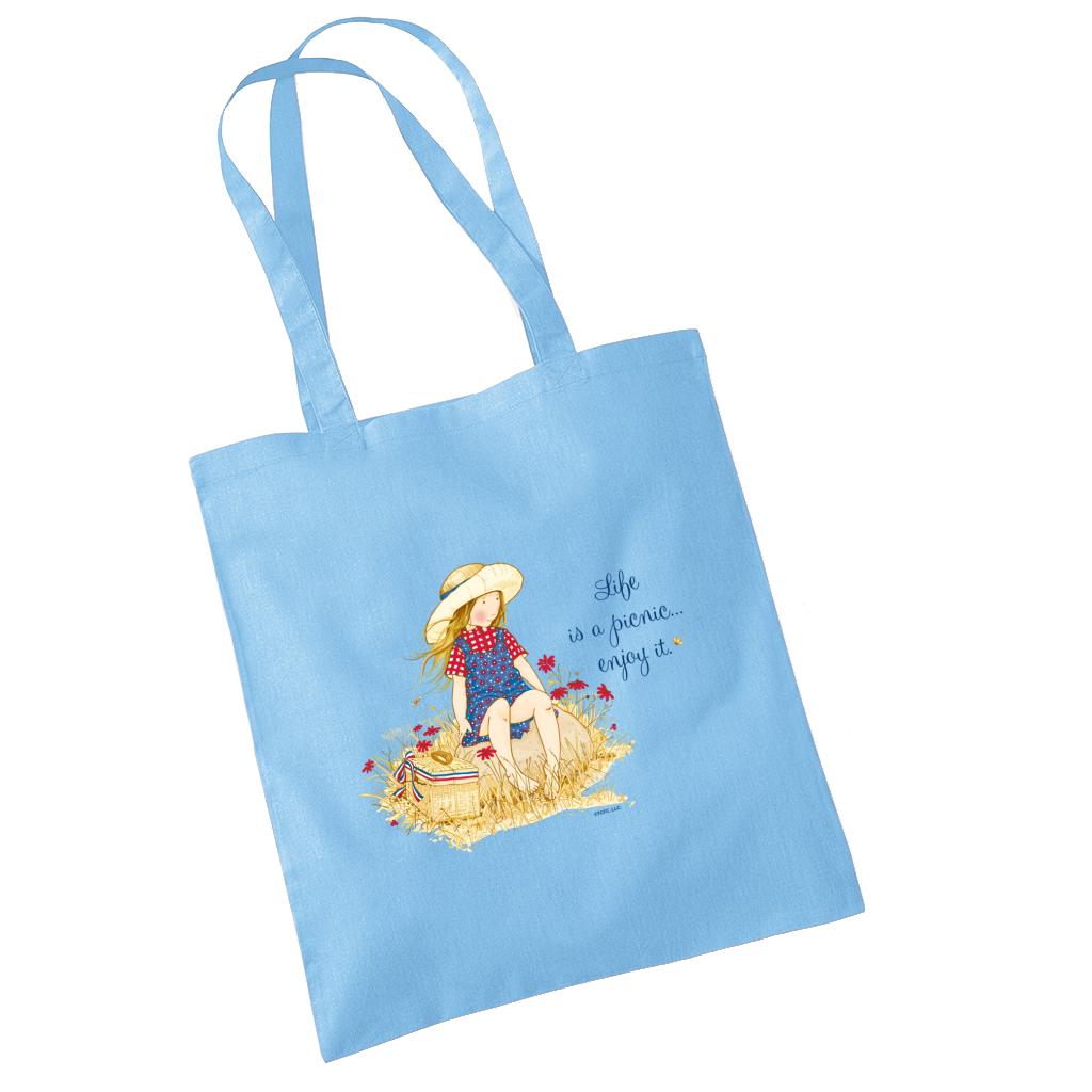 Holly-Hobbie-Classic-Life-Is-A-Picnic-Enjoy-It-Totebag