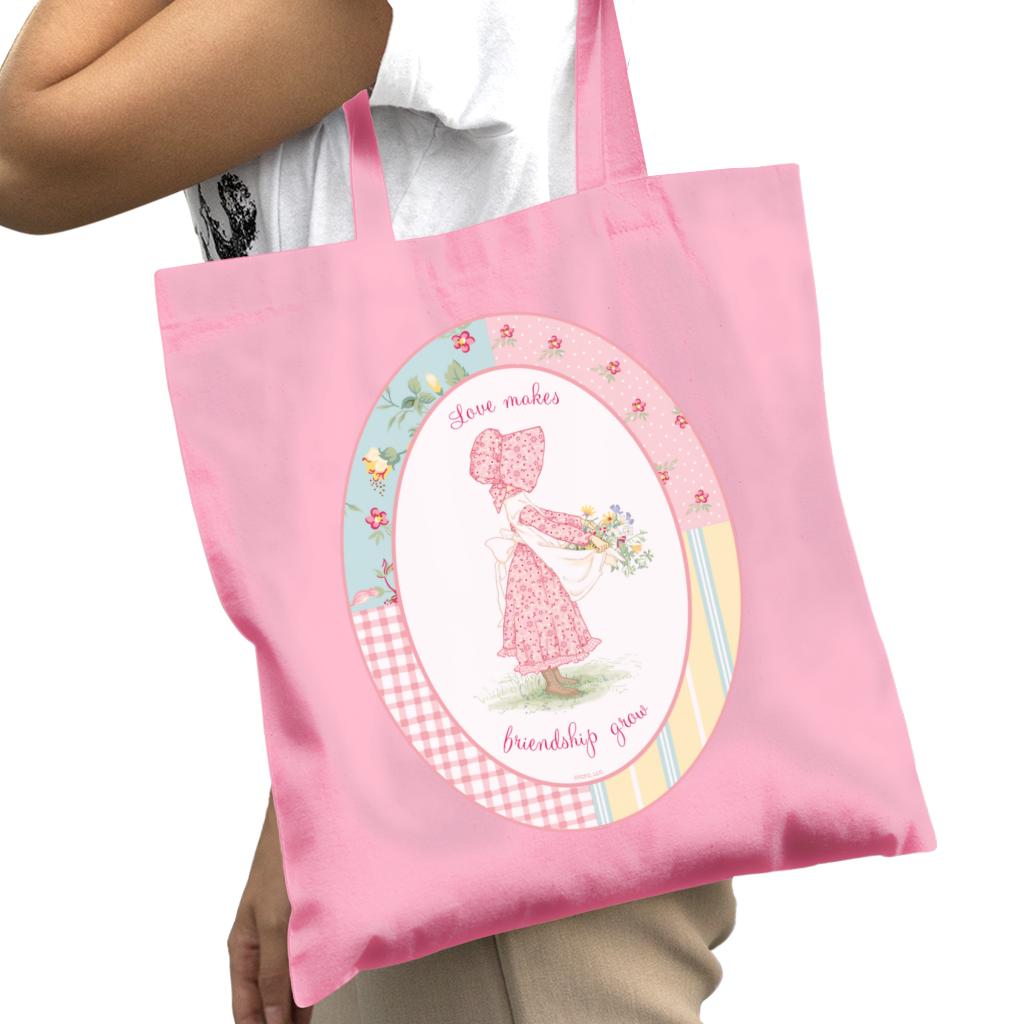 Holly-Hobbie-Classic-Love-Makes-A-Friendship-Grow-Totebag