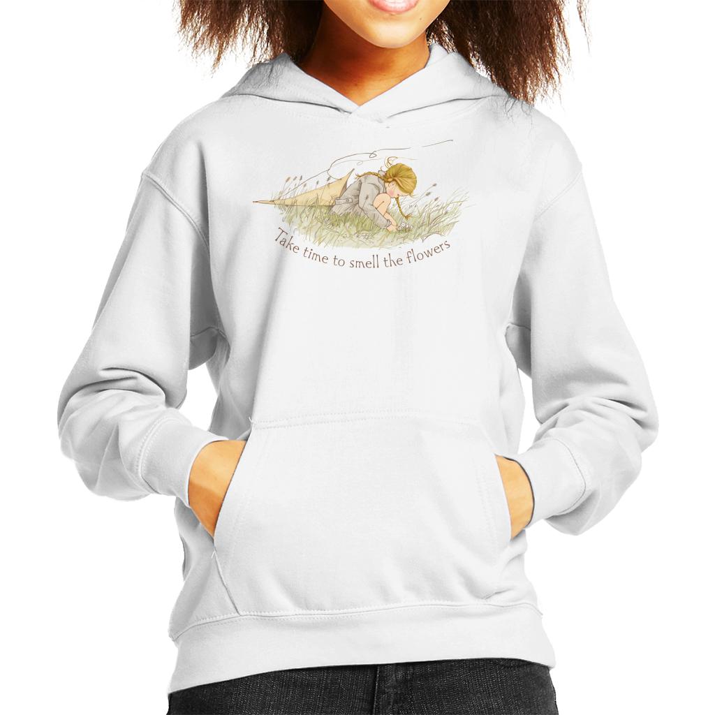 Holly-Hobbie-Classic-Take-Time-To-Smell-The-Flowers-Kids-Hooded-Sweatshirt