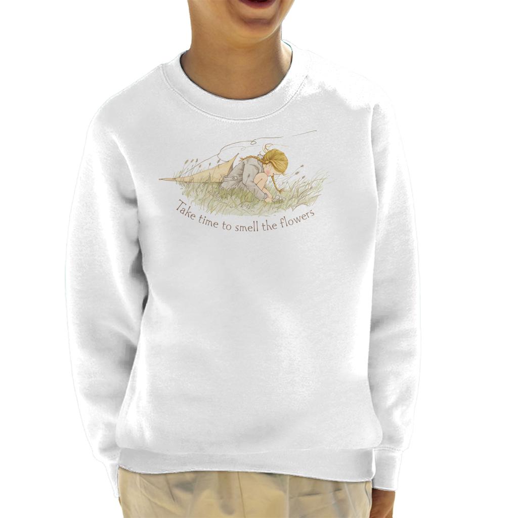 Holly-Hobbie-Classic-Take-Time-To-Smell-The-Flowers-Kids-Sweatshirt