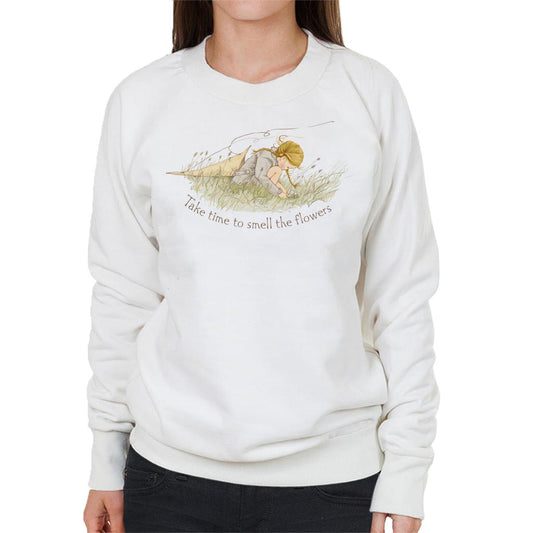 Holly-Hobbie-Classic-Take-Time-To-Smell-The-Flowers-Womens-Sweatshirt