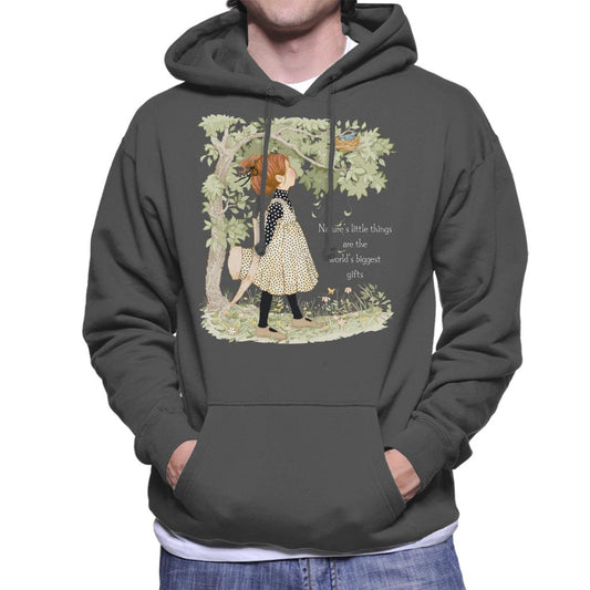 Holly-Hobbie-Classic-Natures-Little-Things-Light-Text-Mens-Hooded-Sweatshirt