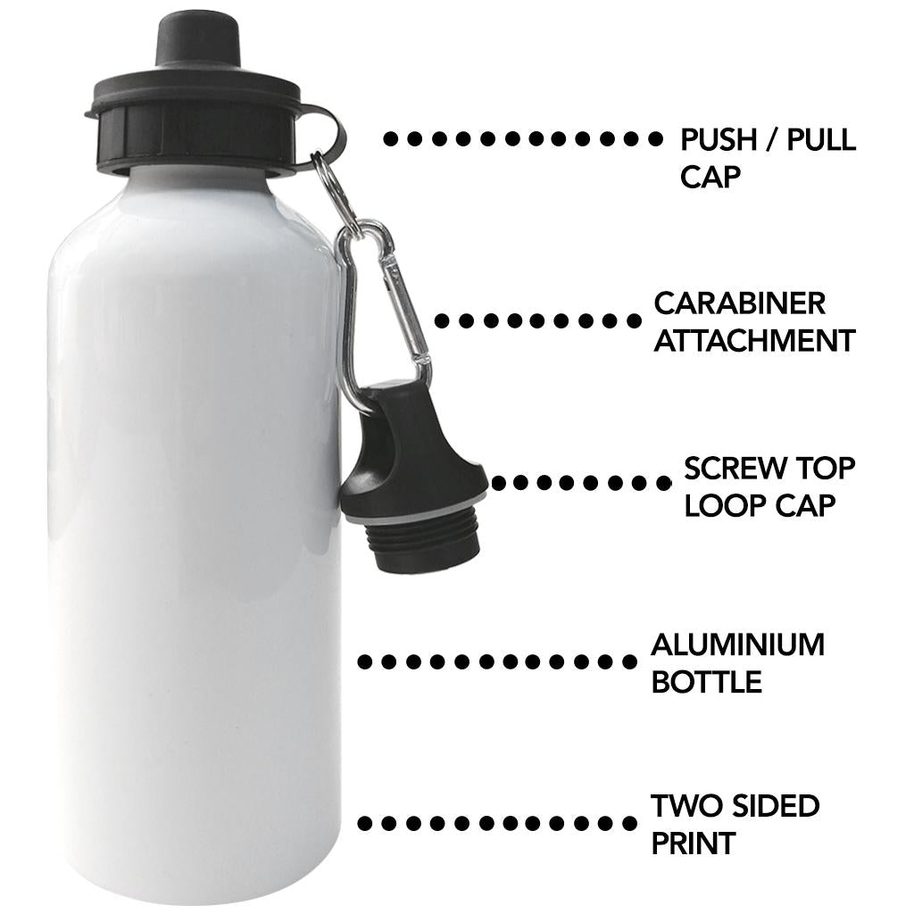 Holly-Hobbie-Classic-Natures-Little-Things-Light-Text-Aluminium-Sports-Water-Bottle