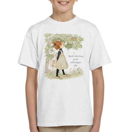 Holly-Hobbie-Classic-Natures-Little-Things-Dark-Text-Kids-T-Shirt