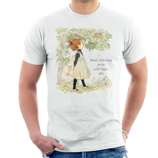 Holly-Hobbie-Classic-Natures-Little-Things-Dark-Text-Mens-T-Shirt
