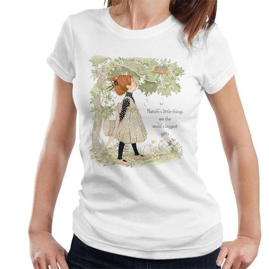 Holly-Hobbie-Classic-Natures-Little-Things-Dark-Text-Womens-T-Shirt