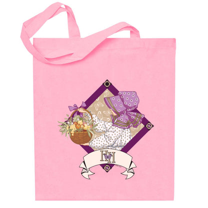 Holly-Hobbie-Classic-With-A-Basket-Of-Fruit-And-Flowers-Totebag