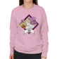 Holly-Hobbie-Classic-With-A-Basket-Of-Fruit-And-Flowers-Womens-Sweatshirt