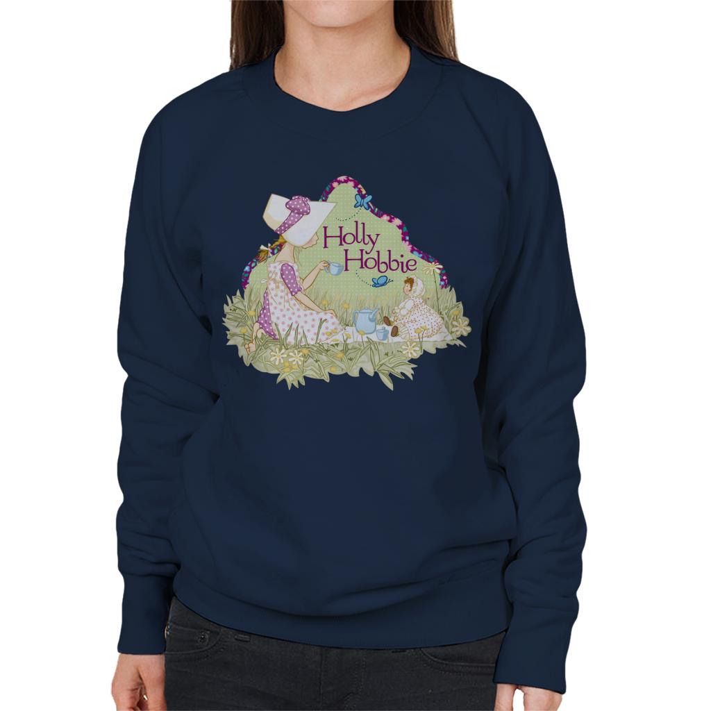 Holly-Hobbie-Classic-Tea-Party-Womens-Sweatshirt