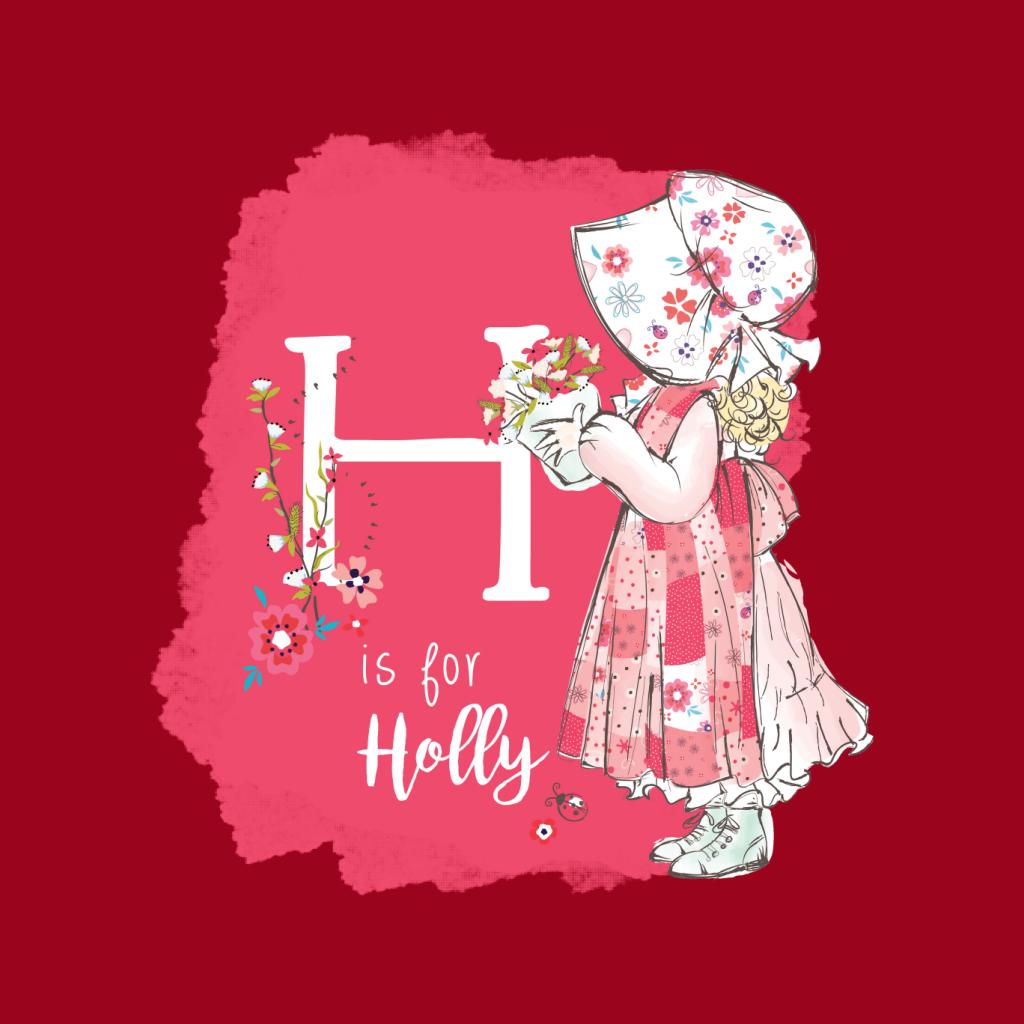 Holly-Hobbie-Classic-H-Is-For-Holly-Mens-T-Shirt