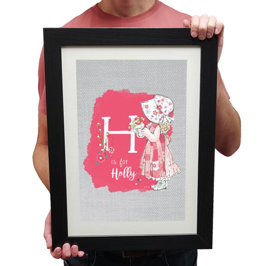 Holly-Hobbie-Classic-H-Is-For-Holly-Framed-Print