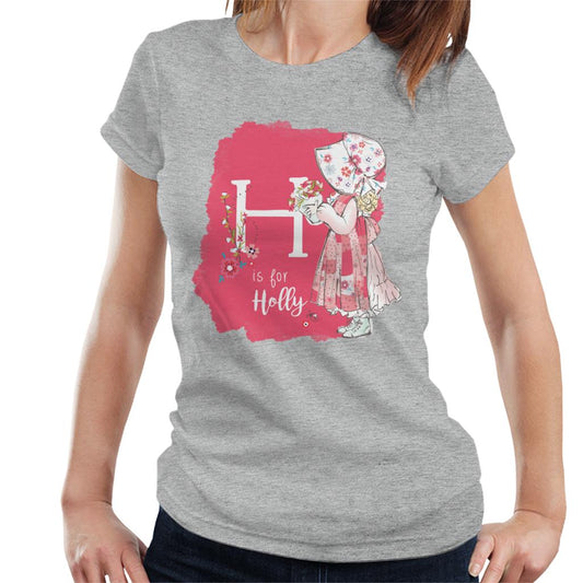 Holly-Hobbie-Classic-H-Is-For-Holly-Womens-T-Shirt