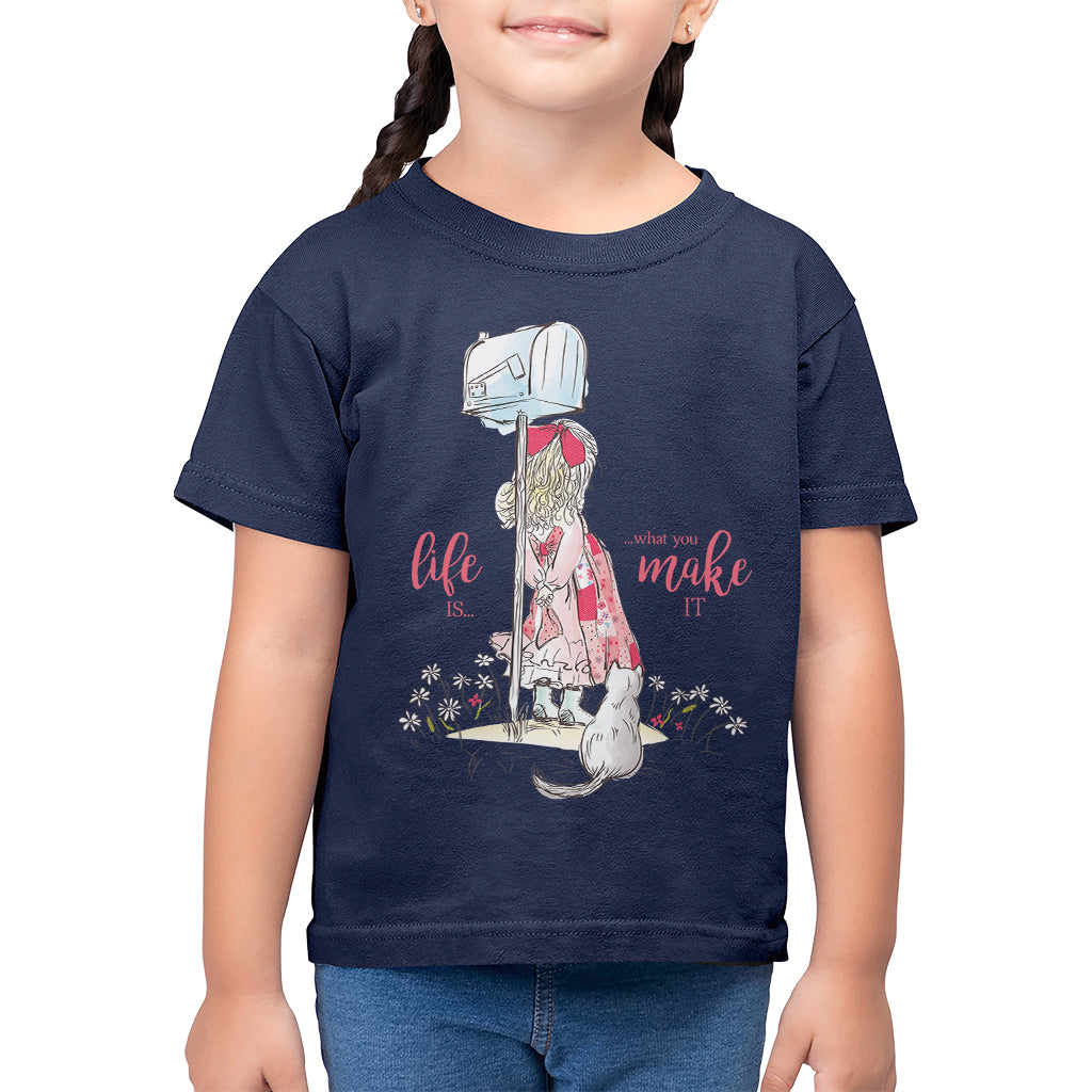 Classic Life Is What You Make It Kids T-Shirt
