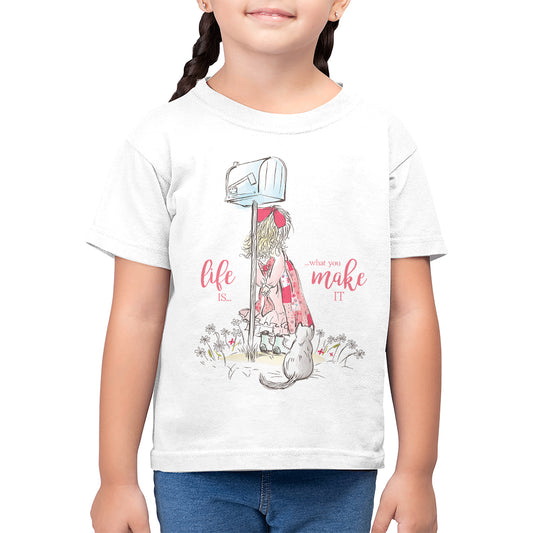 Classic Life Is What You Make It Kids T-Shirt