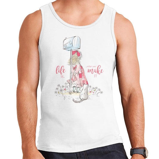 Holly-Hobbie-Classic-Life-Is-What-You-Make-It-Mens-Vest