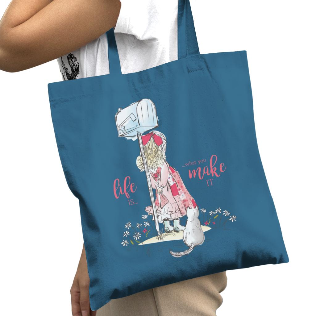 Holly-Hobbie-Classic-Life-Is-What-You-Make-It-Totebag